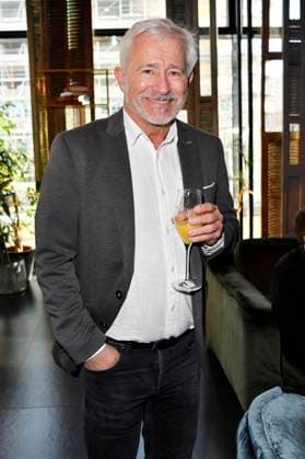Gerry Hungbauer bei der Verleihung des Blaue Blume Award 2023 im The Reed. Berlin, 15.02.2023