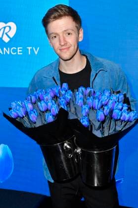 Timur Bartels bei der Verleihung des Blaue Blume Award 2023 im The Reed. Berlin, 15.02.2023