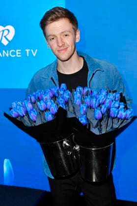 Timur Bartels bei der Verleihung des Blaue Blume Award 2023 im The Reed. Berlin, 15.02.2023