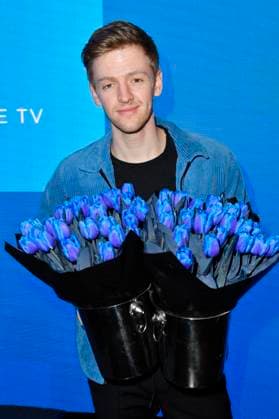 Timur Bartels bei der Verleihung des Blaue Blume Award 2023 im The Reed. Berlin, 15.02.2023