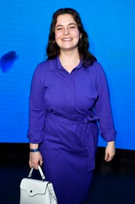 Ronja Forcher bei der Verleihung des Blaue Blume Award 2023 im The Reed. Berlin, 15.02.2023