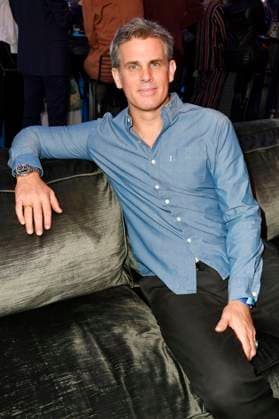 Steffen Groth bei der Verleihung des Blaue Blume Award 2023 im The Reed. Berlin, 15.02.2023