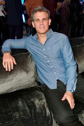 Steffen Groth bei der Verleihung des Blaue Blume Award 2023 im The Reed. Berlin, 15.02.2023