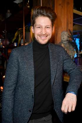 Oliver Bender bei der Verleihung des Blaue Blume Award 2023 im The Reed. Berlin, 15.02.2023