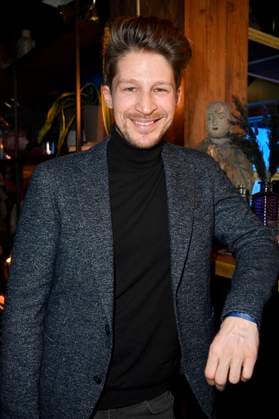 Oliver Bender bei der Verleihung des Blaue Blume Award 2023 im The Reed. Berlin, 15.02.2023