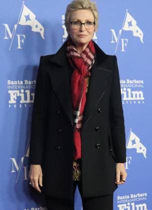 February 15, 2023, Santa Barbara, California, U.S: Emmy Award winner Jane Lynch graces the Santa Barbara International Film FestivalÃ¢â‚¬â ¢s Red Carpet, February 15, 2023, at the historic Arlington Theater, where she has come to present the Virtuosos Awards, which honors Ã¢â‚¬oeup-and-comingÃ¢â‚¬Â actors for achieving breakthrough performances. Lynch has an illustrious career in TV shows like the Marvelous Mrs. Maisal and Glee. Santa Barbara U.S. - ZUMAk144 20230215_znp_k144_256 Copyright: xAmyxKatzx