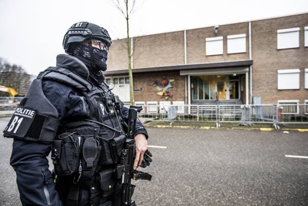 News Themen der Woche KW07 News Bilder des Tages AMSTERDAM - Extra secured court De Bunker. The Public Prosecution Service comes with the sentence against Said R., the alleged accomplice of Ridouan Taghi, in the extensive Marengo liquidation process. A demand was already made against the co-defendants, including Taghi, in the middle of last year. The case against R. lagged behind the rest, partly because he was detained in Colombia and the criminal case had already started without him being extradited to the Netherlands. ANP EVA PLEVIER netherlands out - belgium out  Copyright: xx x462975521x originalFilename: 462975521.jpg