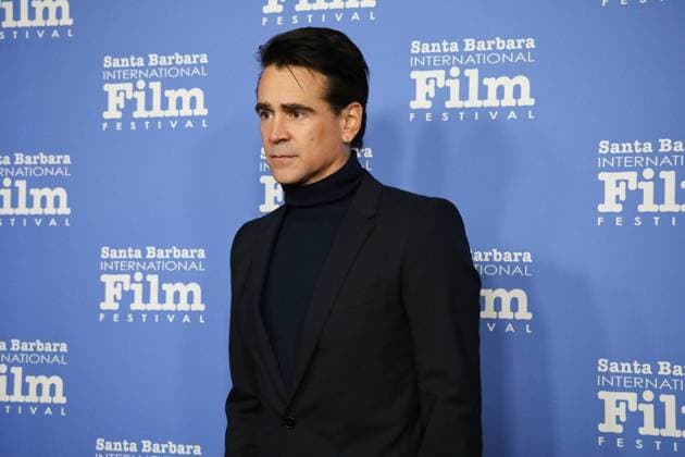February 16, 2023, Santa Barbara, California, U.S: Colin Farrell arrives on the Red Carpet on the Red Carpet at the Santa Barbara International Film Festival, February 16, 2023, at the historic Arlington Theater in Santa Barbara. ..Farrell and co-star Brendan Gleeson are being honored with the Cinema Vanguard Award for their performances in Banshees of insherin Santa Barbara U.S. - ZUMAk144 20230216_znp_k144_126 Copyright: xAmyxKatzx