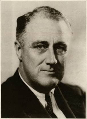 Franklin Delano Roosevelt - FDR FRANKLIN DELANO ROOSEVELT 32nd President of the USA Date: 1882 - 1945  Copyright: Copyrightx(c)Geminix2023.xCredit:xGemini 12003970