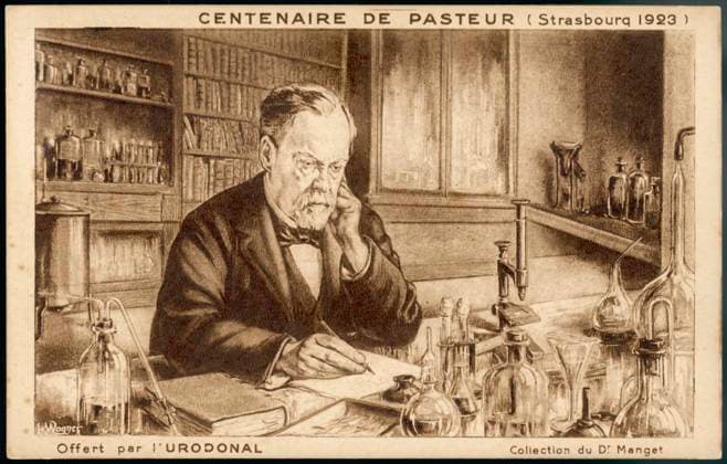 LOUIS PASTEUR LOUIS PASTEUR (1822 - 1895), French chemist and microbiologist in his laboratory.  Copyright: Copyrightx(c)Geminix2023.xCredit:xGemini 13841938