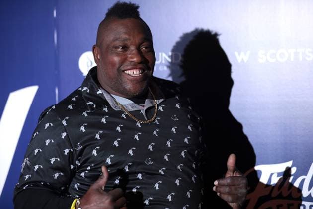 February 17, 2023, Scottsdale, Arizona, USA: Warren Sapp at the Friday Beers Red Carpet Presented by W Scottsdale & E11even Miami at the W Scottsdale in Scottsdale, Arizona. Scottsdale USA - ZUMAg247 20230217_znp_g247_011 Copyright: xGagexSkidmorex
