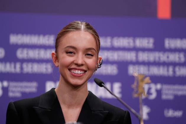 Berlinale: Reality Press Conference mit Sydney Sweeney Sydney Sweeney bei der Reality Press Conference im Grand Hyatt Hotel im Rahmen der 73. Berlinale in Berlin. *** Berlinale Reality Press Conference with Sydney Sweeney Sydney Sweeney at the Reality Press Conference at the Grand Hyatt Hotel as part of the 73 Berlinale in Berlin. Copyright: xEventpressxGolejewskix