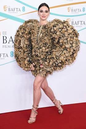 Andreea Cristina bei der Verleihung der BAFTA Film Awards 2023 76th British Academy Film Awards in der Royal Albert Hall. London, 19.02.2023
