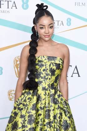 Karla-Simone Spence bei der Verleihung der BAFTA Film Awards 2023 76th British Academy Film Awards in der Royal Albert Hall. London, 19.02.2023