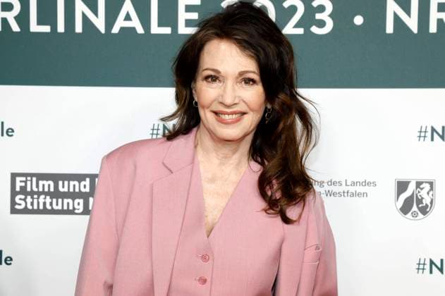 Iris Berben beim NRW Empfang während der Berlinale 2023 73. Internationale Filmfestspiele Berlin in der Vertretung des Landes Nordrhein-Westfalen. Berlin, 19.02.2023