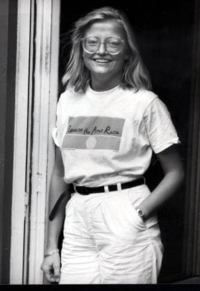 STOCKHOLM 19840814 Anna Lindh, SSU-ordförande. STOCKHOLM SVERIGE x40814x *** STOCKHOLM 19840814 Anna Lindh, SSU President STOCKHOLM SWEDEN x40814x  Copyright: xMagnusxHartmanx xTTx ANNA LINDH