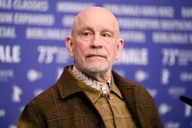 John Malkovich bei der Pressekonferenz zum Kinofilm Seneca Seneca - On the Creation of Earthquakes auf der Berlinale 2023 73. Internationale Filmfestspiele Berlin im Hotel Grand Hyatt. Berlin, 20.02.2023 *** John Malkovich at the press conference for the feature film Seneca Seneca On the Creation of Earthquakes at the Berlinale 2023 73 Berlin International Film Festival at the Hotel Grand Hyatt Berlin, 20 02 2023. Foto:xF.xKernx xFuturexImage