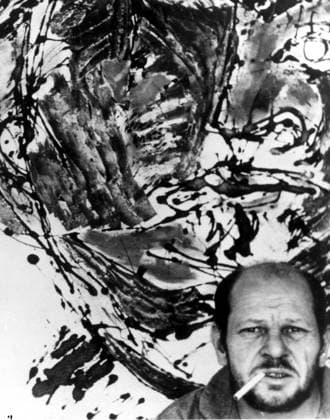 USA 1972-12-07. Jackson Pollock, konstnär, USA. USA x190x *** USA 1972 12 07 Jackson Pollock, artist, USA USA x190x  Copyright: xPressensxBild TTx JACKSON POLLOCK