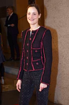 Vicky Krieps bei der Verleihung des Ordre des Arts et des Lettres an Sandra Hüller und Vicky Krieps im Rahmen der Berlinale 2023 73. Internationale Filmfestspiele Berlin in der französischen Botschaft. Berlin, 20.02.2023