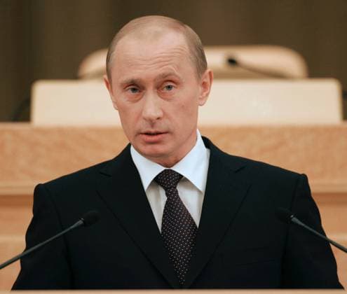 V.PUTIN 127468 10.05.2006 President Vladimir Putin speaking in the Kremlin s Marble Hall with the annual Address to the Federal Assembly. Dmitry Astakhov Sputnik Moscow Russia  Copyright: xDmitryxAstakhovx