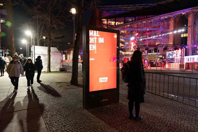 21.02.2023,Berlin,Deutschland,die 73. Internationalen Filmfestspiele Berlin.Berlinale Palast.RBB *** 21 02 2023,Berlin,Germany,the 73 Berlin International Film Festival Berlinale Palast RBB