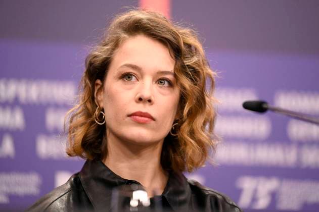 Paula Beer bei der Pressekonferenz zum Kinofilm Roter Himmel Afire auf der Berlinale 2023 73. Internationale Filmfestspiele Berlin im Hotel Grand Hyatt. Berlin, 22.02.2023 *** Paula Beer at the press conference for the feature film Red Sky Afire at the Berlinale 2023 73 Berlin International Film Festival at the Hotel Grand Hyatt Berlin, 22 02 2023 Foto:xF.xKernx xFuturexImage