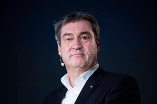 Bavarian International Conference on AI Markus Söder am Rednerpult. Am 23. Februar 2023 fand in München im Deutschen Museum die Bavarian International Conference on AI statt. Die KI Konferenz wurde mit Expert*innen und Politiker*innen eröffnet. Dazu gab es eine Austellung mit Exponaten zum Thema Künstliche Intelligenz. -- Markus Soeder at the lectern. On February 23, 2023, the Bavarian International Conference on AI took place in Munich, Germany at the Deutsche Museum. The conference was opened with experts and politicians. In addition, there was an exhibition with exhibits on the Artificial Intelligence topic. München Bayern Deutschland Copyright: xmufkinnphotosx