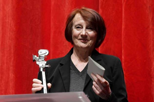 Caroline Champetier bei der Verleihung der Berlinale Kamera an Caroline Champetier auf der Berlinale 2023 73. Internationale Filmfestspiele Berlin im Haus der Berliner Festspiele. 23.02.2023