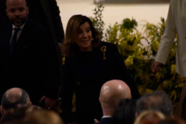 35th year of the Marisa Bellisario Award Rome Italy. 24 February 2023. Maria Elisabetta Alberti Casellati, Minister for Institutional Reforms, arrives at the ceremony for the 35th year of the establishment of the Maria Bellissario Prize. The award is given annually to women who have distinguished themselves in the profession, in management, in science, in the economy and in Italian and international social life. Rome Italy Copyright: xVincenzoxNuzzolesex vnuzzolese_roma_24_02_2023_01