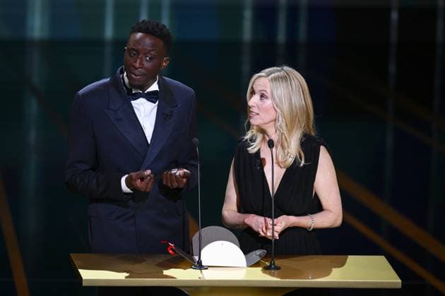 Lea Drucker et Ahmed Sylla CELEBRITES : 48e Ceremonie des Cesar - 24 02 2023 JBAutissier Panoramic 