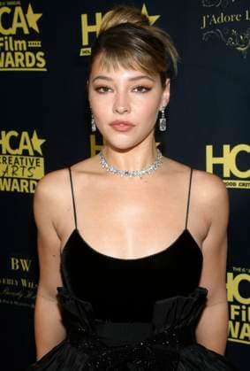 24 February 2023 -Beverly Hills, California - Madelyn Cline. Hollywood Critics Association s 2023 HCA Film Awards held at Beverly Wilshire, A Four Seasons Hotel in Beverly Hills. Beverly Hills USA - ZUMAa123 20230224_zaa_a123_216 Copyright: xFSx