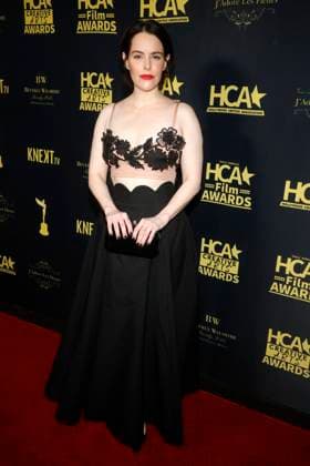 24 February 2023 -Beverly Hills, California - Emily Hampshire. Hollywood Critics Association s 2023 HCA Film Awards held at Beverly Wilshire, A Four Seasons Hotel in Beverly Hills. Beverly Hills USA - ZUMAa123 20230224_zaa_a123_186 Copyright: xFSx