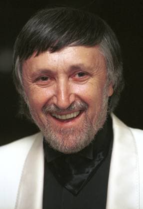 FILE - In the file photo, Slovak director Juraj Jakubisko, Prague, Czechoslovakia, September 10, 1992. One of the leading film-makers of the Czechoslovak New Film Wave of the 1960s, died in Prague, where he lived, on Friday, Feb. 24, 2023. He was 84. (CTKxPhoto JaroslavxHejzlar) CTKPhotoFO00083211  CTKPhotoFO00083211
