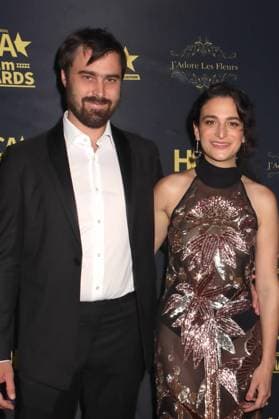 Ben Shattuck, Jenny Slate 02 24 2023 Hollywood Critics Association?s 2023 HCA Film Awards held at the Beverly Wilshire, A Four Seasons Hotel in Beverly Hills, CA.  Copyright: xI.xHasegawax 34489-026HNW