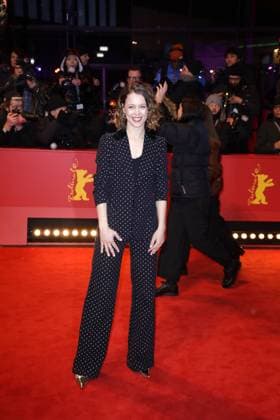 Paula Beer bei der Ankunft zur Abschluss Feier am Berlinale Palast der 73. Internationale Filmfestspiele Berlinale am 25.02.2023 in Berlin Berlinale 2023- Abschluss Feier Closing Ceremony Night