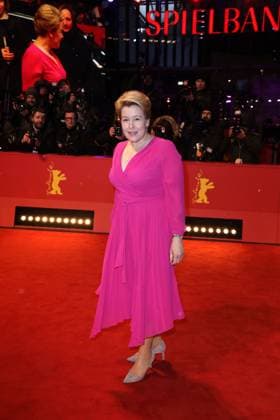 Franziska Giffey bei der Ankunft zur Abschluss Feier am Berlinale Palast der 73. Internationale Filmfestspiele Berlinale am 25.02.2023 in Berlin Berlinale 2023- Abschluss Feier Closing Ceremony Night