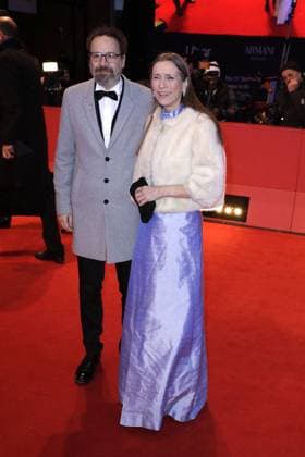 Mariette Rissenbeek und Carlo Chatrian bei der Ankunft zur Abschluss Feier am Berlinale Palast der 73. Internationale Filmfestspiele Berlinale am 25.02.2023 in Berlin Berlinale 2023- Abschluss Feier Closing Ceremony Night