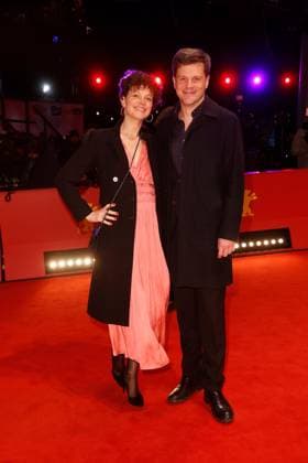 Berlinale Closing Night und Award Ceremony Benjamin Herrmann und Uta Spikermann auf dem roten Teppich bei der Berlinale Closing Night und Award Ceremony im Rahmen der 73. Berlinale im Berlinale Palast in Berlin. Copyright: xEventpressxGolejewskix