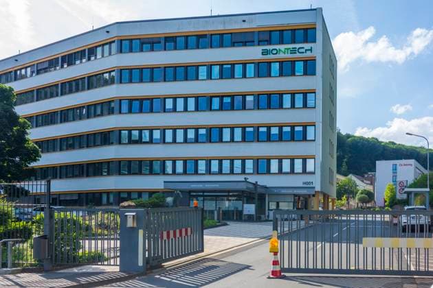 former Behringwerke pharmaceutical manufacturer, today cluster of biotechnology companies like Biontech Marburg Hessen, Hesse Germany Lahntal