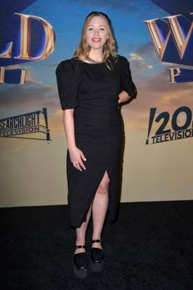 Alice Mathias bei der Premiere der Hulu-Streamingserie History of the World, Part II im Hollywood Legion Theater. Los Angeles, 27.02.2023