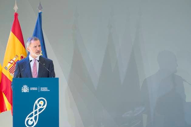01-03-2023 Alicante King Felipe attend the national research awards for youth 2022 at the Mediterranean house in Alicante. No Spain Â  Copyright: xPPEx