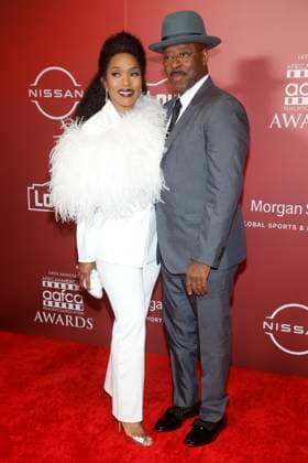 BEVERLY HILLS, CA - MARCH 1: Angela Bassett and Courtney B. Vance at the 14th Annual African American Film Critics Association Awards at the Beverly Wilshire Hotel in Beverly Hills, California on March 1, 2023. Copyright: xFayexSadoux