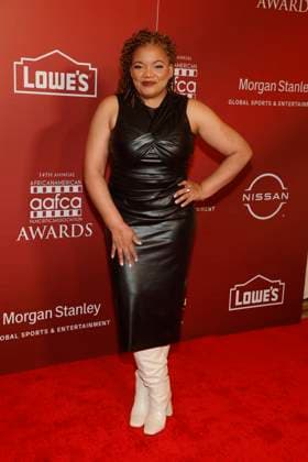 BEVERLY HILLS, CA - MARCH 1: Latasha Gillespie at the 14th Annual African American Film Critics Association Awards at the Beverly Wilshire Hotel in Beverly Hills, California on March 1, 2023. Copyright: xFayexSadoux