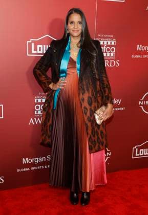 BEVERLY HILLS, CA - MARCH 1: Sydney Tamiia Poitier at the 14th Annual African American Film Critics Association Awards at the Beverly Wilshire Hotel in Beverly Hills, California on March 1, 2023. Copyright: xFayexSadoux