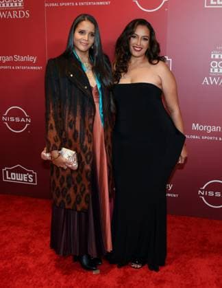 01 March 2023 - Bevrly Hills, California - Anika Poitier and Sydney Tamiia Poitier. 14th Annual AAFCA Awards at the Beverly Wilshire, A Four Seasons Hotel. Photo Credit: Billy Bennight AdMedia 289172 2023-03-01 California Beverly Hills Etats-Unis  Copyright: xAdMediax STAR_289172_040