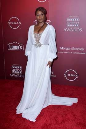 Nikyatu Jusu bei der 14. Verleihung der AAFCA Awards 2023 im Hotel Four Seasons. Beverly Hills, 01.03.2023