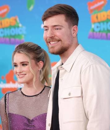 Mr. Beast attends the 37th annual Nickelodeon Kids Choice Awards at the Microsoft Theater in Los Angeles on Saturday, March 4, 2023.  LAP20230304189 GREGxGRUDT