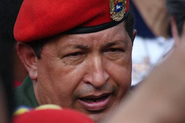 Commemoration Of The 10th Anniversary Of The Death Of Venezuelan President Hugo Chavez Visit of President Chavez to the San Cristobal Airport during the operation to free hostages kidnapped by Colombian irregular groups. December 28, 2007. Ten years after the death of President Hugo Chavez, some Venezuelans remember his government with nostalgia and many regret the current situation of the country. San Cristobal Venezuela  Copyright: xJorgexMantillax originalFilename: mantilla-notitle071228_npR7w.jpg