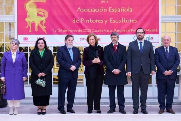 06-03-2023 Madrid Queen Sofia attend the 58th edition of the Queen Sofia painting and sculpture award at the Casa de BVacas cultural center in Madrid. No Spain Â  Copyright: xPPEx