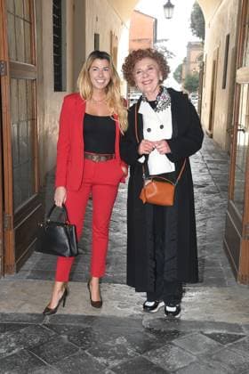 Rome , Sala Della Protomoteca del Campidoglio Roma Rose 2023 Award , In the photo: Claudia Conte Cinzia Leone  Copyright: xVincenzoxLandix xipa-agency.netx xVincenzoxLandix IPA_IPA36557260
